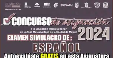 examen simulador comipems ESPAÑOL