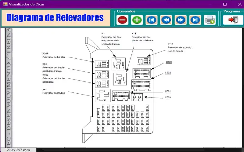 Descargar Diagrama de Relevadores Lancia Dedra 2008 Diagrama Eléctrico de Relevadores Lancia Dedra 2008