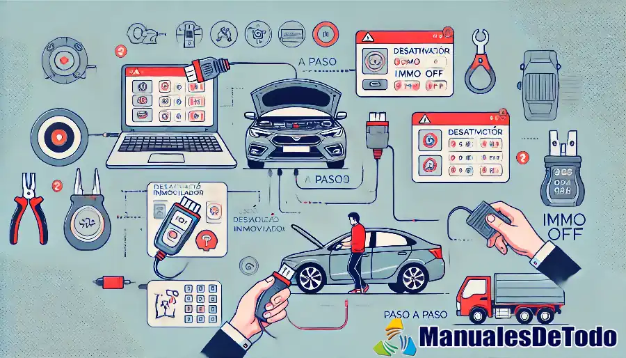 Pasos para realizar IMMO off a coches